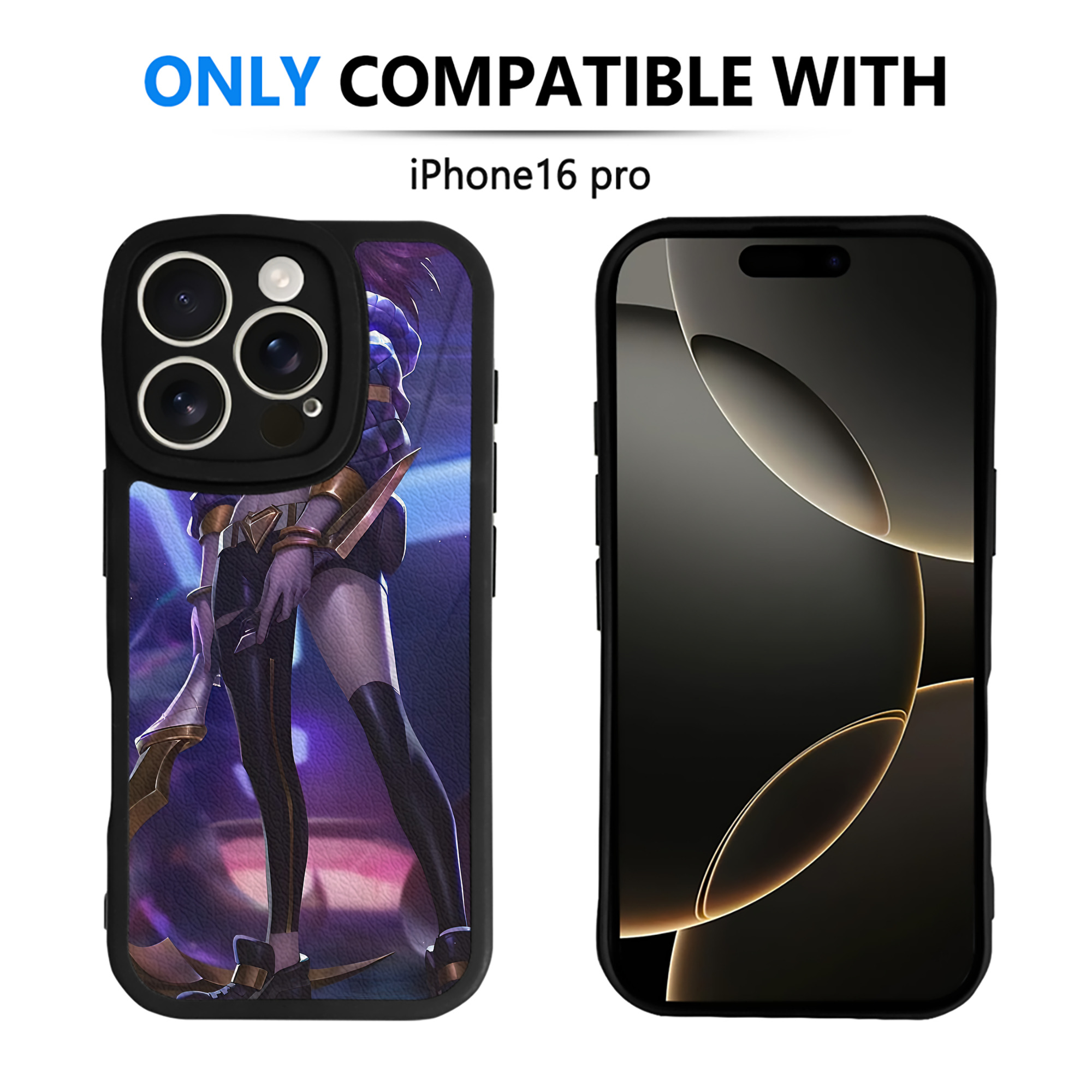 リーグ・オブ・レジェンド League of Legends LOL 【iPhone 16シリーズ対応】シリコンスマホケース（レザー調） 材質：シリコン